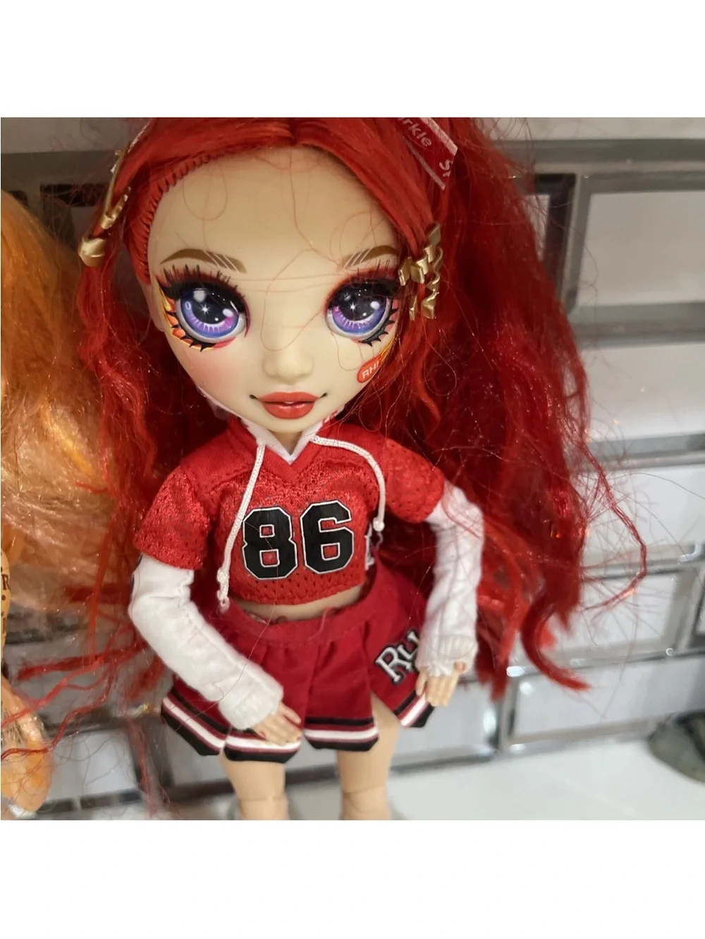 Rainbow High Doll - Cheerleader Sunny Madison Rowan Winter Break GREAT